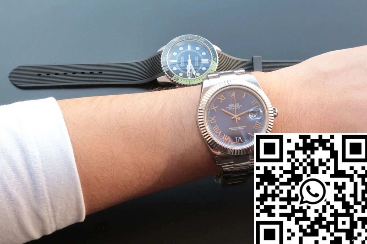 Factory EW Rolex Datejust Blue Dial 116334 0105